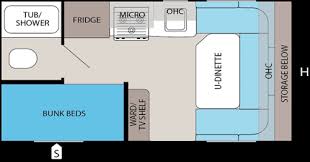 Denver RV Rental 16V Layout